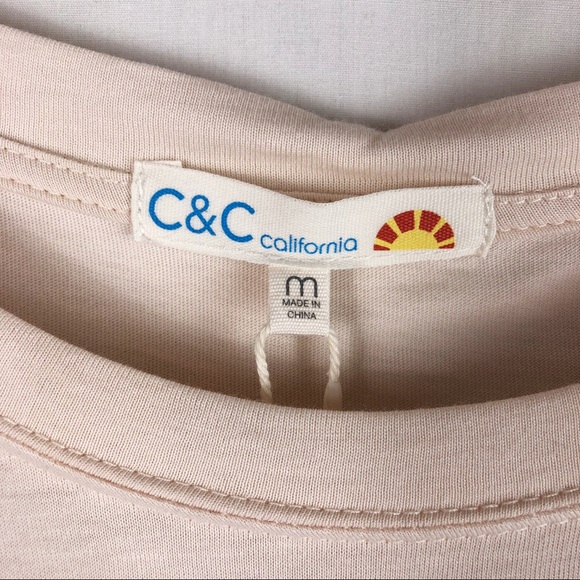 NWT C&C California "The Future is Female" Tee | Blush in Color | Size Medium - Picture 2 of 8